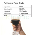 Factory supply Food Pharm Grade for Human Consumption black water Natural mineral Fulvic Acid concentrate